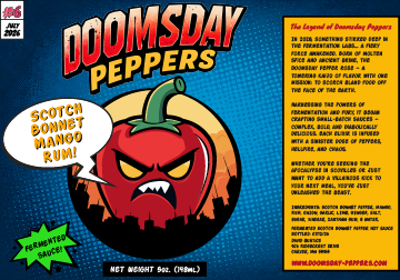 Scotch Bonnet Mango Rum